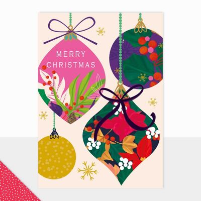 Merry Christmas Card - Utopia Christmas Bauble