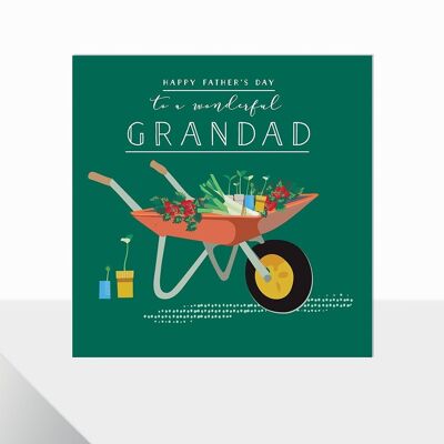 Carte de fête des pères pour grand-père - Glow Wonderful Grandad