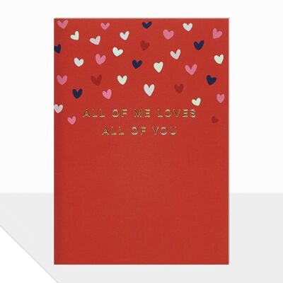All of Me Valentine's Day Card - Piccolo All of Me