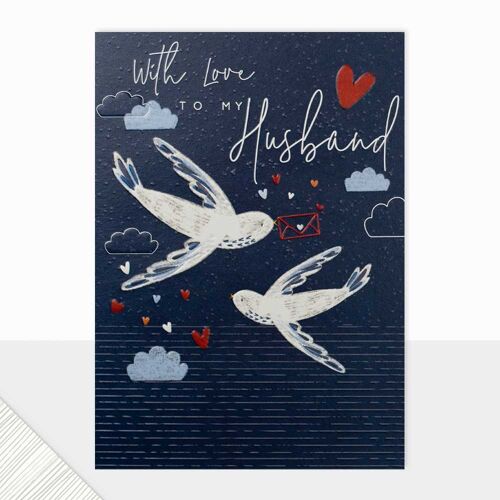 Valentine's Day Card For Husband - Halcyon Husband Valentines Day