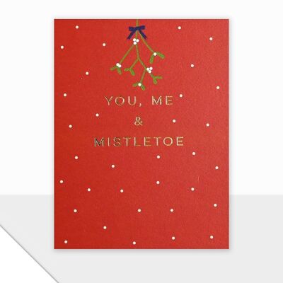 Mistletoe Christmas Card - Piccolo Mistletoe