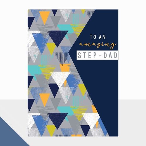 Step Dad Father's Day Card - Campus Amazing Step Dad