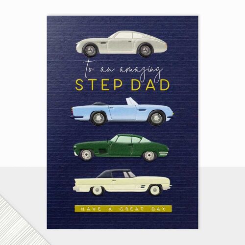 Dad Birthday Card - Halcyon Amazing Step Dad