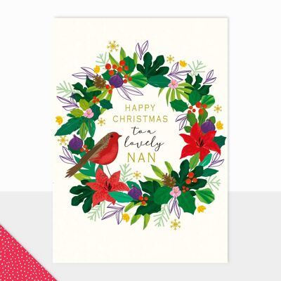 Christmas Card For Nan - Utopia Christmas Nan
