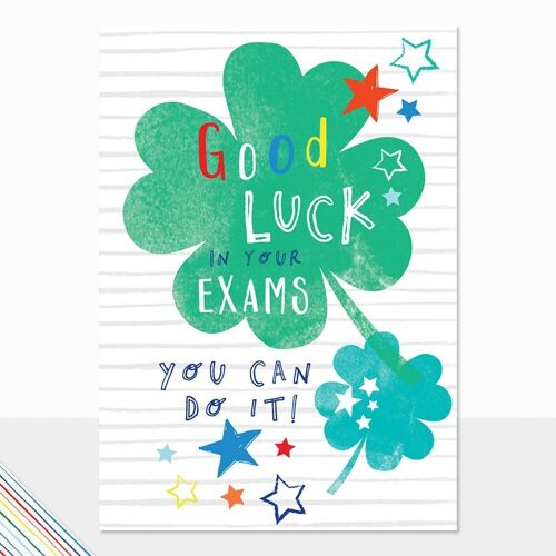 Exams Good Luck Card - Scribbles Good Luck Exams