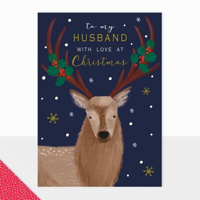 Tarjeta de Navidad del marido - Utopía Navidad del marido
