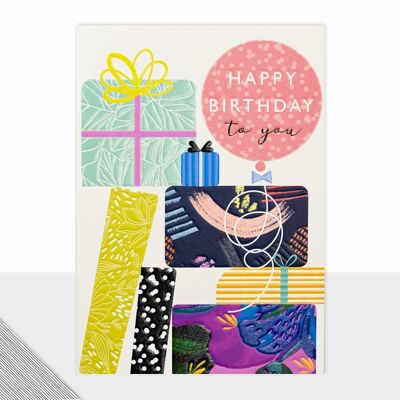 Présente une carte de joyeux anniversaire - Utopia Happy Birthday Gifts