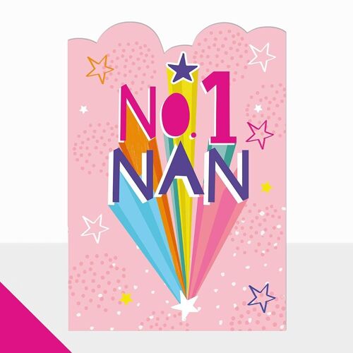 No.1 Nan Mother's Day Card - Artbox No.1 Nan