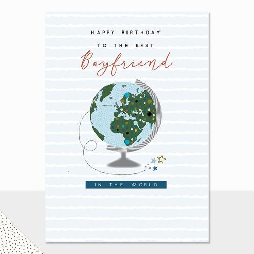 Boyfriend Birthday Card - Halcyon Best Boyfriend