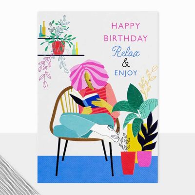 Biglietto di auguri di buon compleanno - Libro di buon compleanno di Utopia