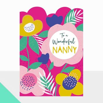 Wonderful Nanny - Carte Fête des Mères - Artbox Collection