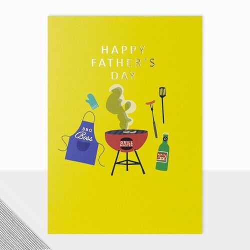 Kinfolk Collection - Father's Day Card For Dad - Happy Fathers Day - BBQ Boss