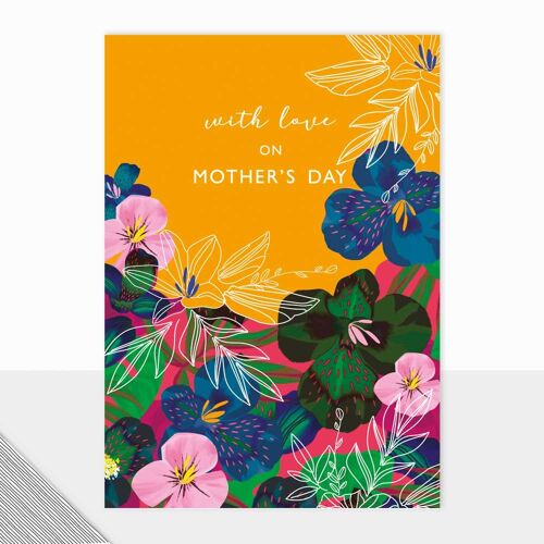 With Love - Mother's Day Card - Happy Mother's Day Card