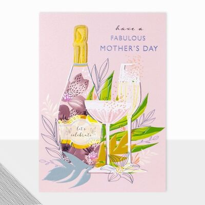 Fabulous Mother - Mother's Day Card - Happy Mother's Day Card
