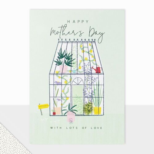 Halcyon Collection - Happy Mothers Day Card - Mothers Day Greenhouse