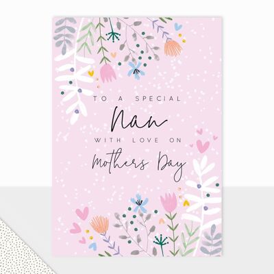 Halcyon Collection - Happy Mothers Day Card - Happy Mothers Day Nan