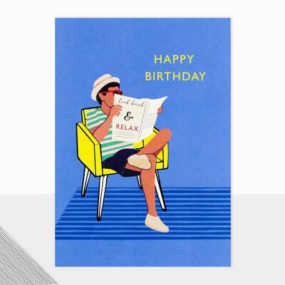 Happy Birthday Card - Utopia Happy Birthday Paper