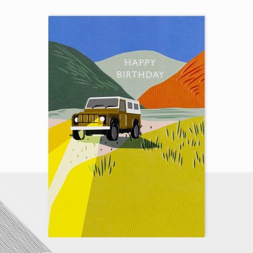 Happy Birthday Card - Utopia Happy Birthday Adventure