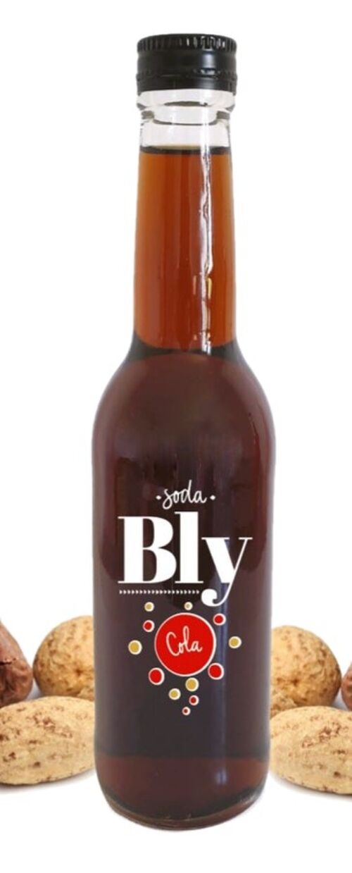 Soda BLY - Cola - Pack de 12 bouteilles de 33 cl
