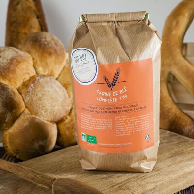 Wheat Flour T110 Organic 1kg