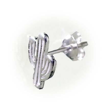 Cactus Sterling Silver Earrings