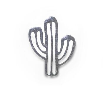 Boucles d'oreilles cactus en argent sterling 2