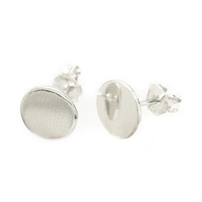 Pendientes Plata de Ley Inner Circle