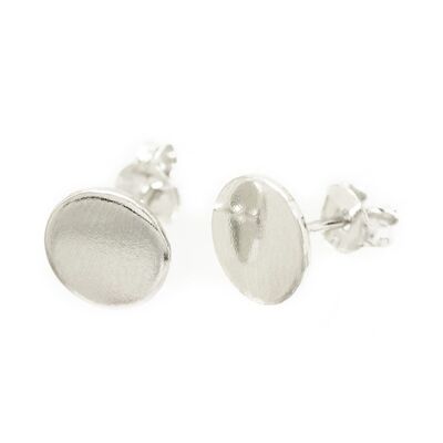 Sterling Silver Inner Circle Earrings