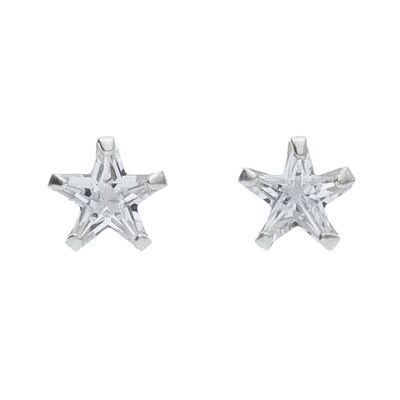 Draco Star Sterling Silver Earrings