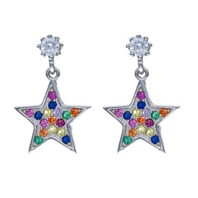 Boucles d'oreilles Rigel en argent sterling