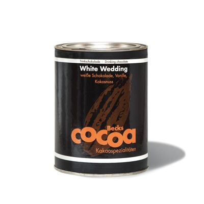 Becks Cocoa Premium weiße Schokolade "White Wedding"