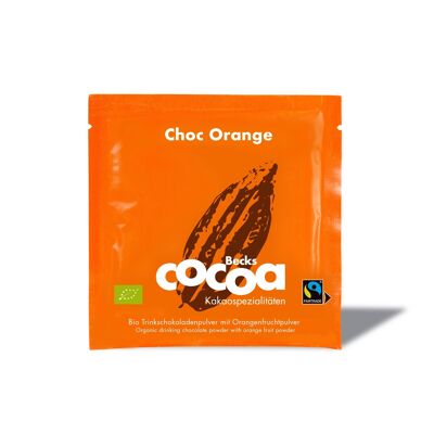 Becks Cocoa Choc Orange. Premium Kakao Orange Beutel