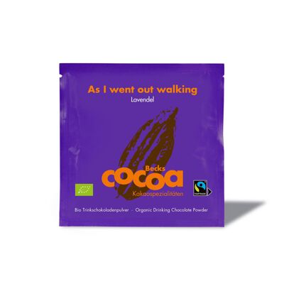 Becks Coco Premium Kakao Lavendel "As I went out walking"