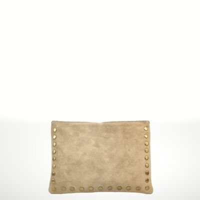 Bolso de mano de piel Camuza Balena·