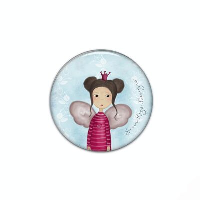 Melina la petite fée -miroir de poche-cadeau pour enfants