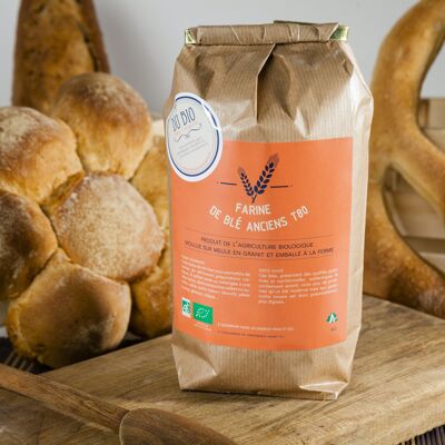 Ancient Wheat Flour T80 Organic 1 kg