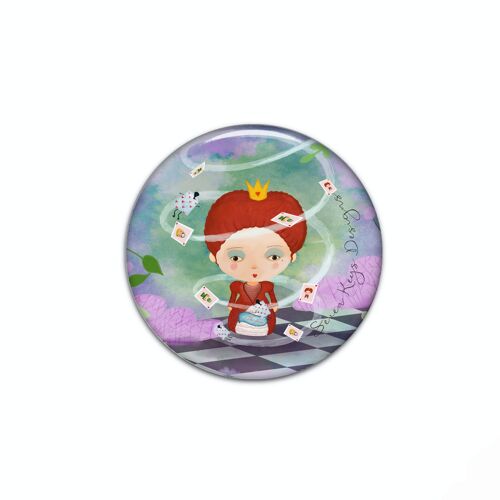 Red Queen -pocket mirror-gift for children