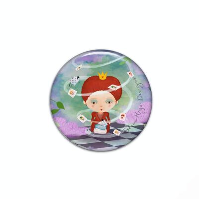 Red Queen -pocket mirror-gift for children