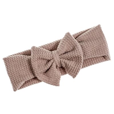 Irene Beige Bow