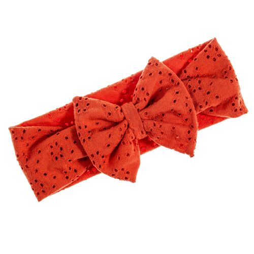 Sonia Orange Bow