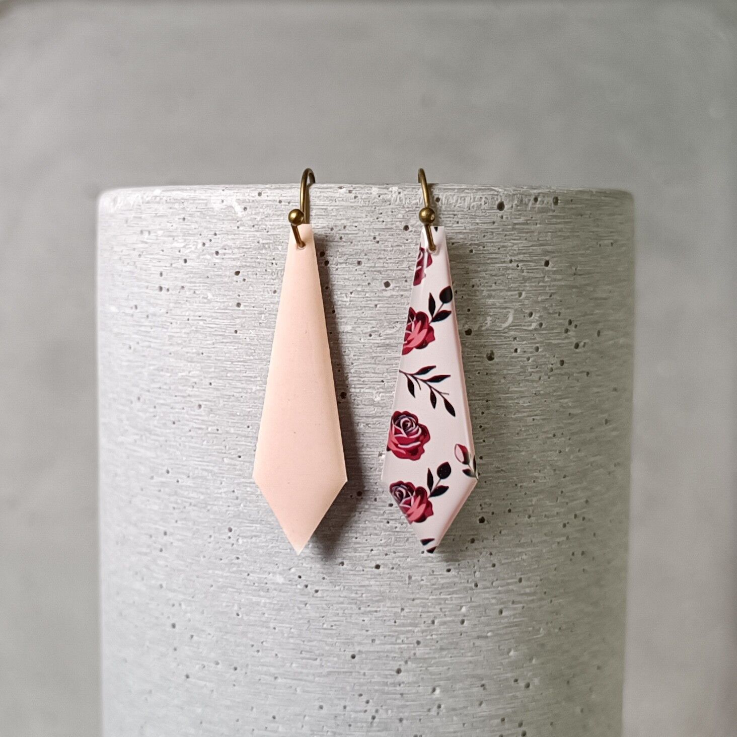 orecchini Amboise reversibili – motivo floreale 1242