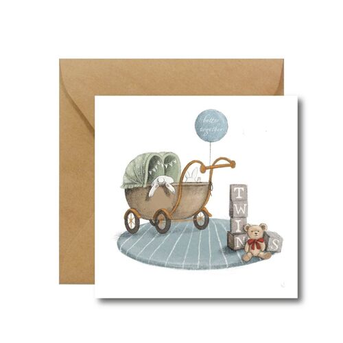 BETTER TOGETHER | Greeting Cards for Twins