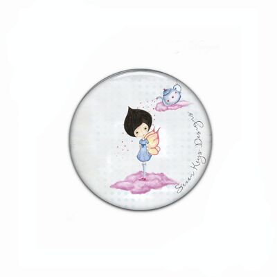 Tea fairy -pocket mirror