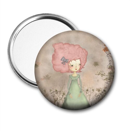Anja and the four seasons - pocket mirror