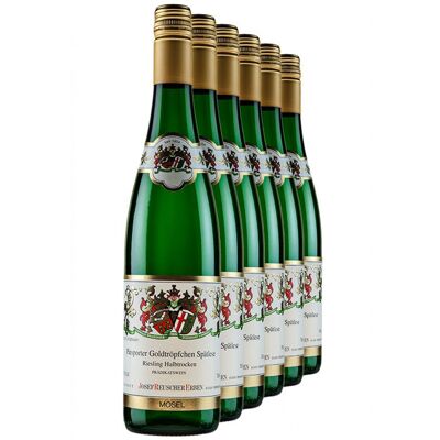 2022 Piesporter Goldtröpfchen Spätlese Riesling Halbtrocken semi dry Mosel white wine German