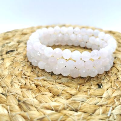 Bracelet facettes quartz