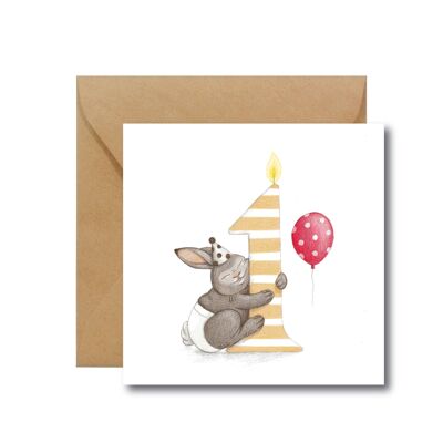 1st Birthday Card