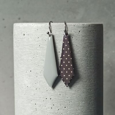Amboise reversible earrings – dots 0436