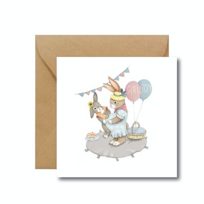 BABY SHOWER - una cartolina per la futura mamma