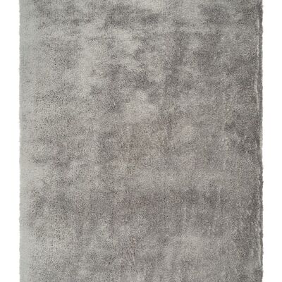 Tapis Cloud argent 80 x 150 cm